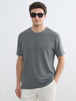 Bisiklet Yaka Dokulu Erkek Ti??rt