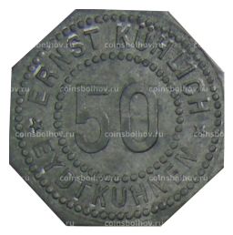 50 пфеннигов Германия  Нотгельд Эрнст Кехлич