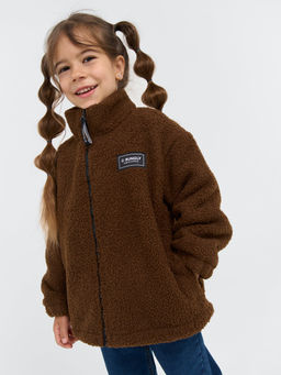 Толстовка букле Шоколад утепленная - Bungly фото 2