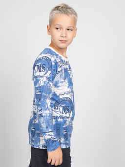 Лонгслив "Марк" индиго