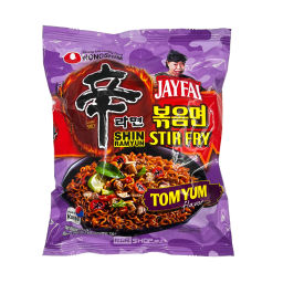 Лапша б/п Шин Рамен Стир-Фрай острая со вкусом Том Ям Shin Ramyun Stir Fry Tom Yum Nongshim, Корея, 130 г Акция