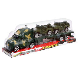 Грузовик инерционный Военный автовоз - Simaland фото 5