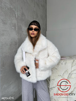 Шуба женская из искусственного меха - Bruno фото 2