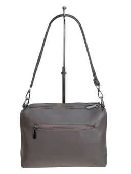 Женская сумка из искусственной кожи, цвет серый - Greta фото 2