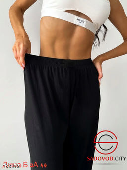 Женские широкие брюки прямые - Bruno фото 4