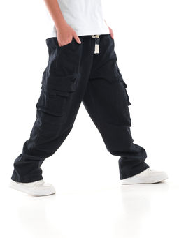 Брюки карго 33-91236 черный - Mini maxi фото 3