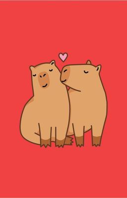 Держатель для карт Capybara love (6,5 х 10,4 см)