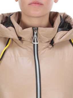 8260 BEIGE Куртка демисезонная женская BAOFANI (100 гр. синтепон) - Fashion фото 10