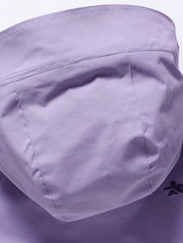 Парка зимняя подростковая для девочки с капюшоном сиреневого цвета 9538Sn - Valianly фото 17