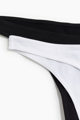 Pack de 5 bragas Thong de algodon - H&m фото 3