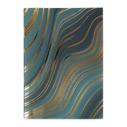 Светоч Тетрадь евроформат Watercolor B5 40 л. на скобе 60 г/кв.м , белизна 90 % 10 шт. клетка SVT_401221_01 бирюзовый