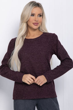 Лонгслив Маиза (пыльно-фиолетовый) Б12257-4 - Lt collection фото 3