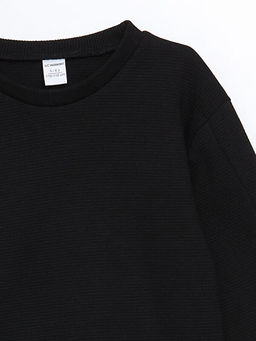 Bisiklet Yaka Erkek Bebek Sweatshirt - Waikiki фото 2