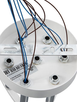 Люстра XA1682/6, 6×60 Вт, E27, белая