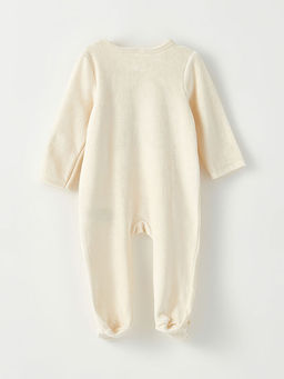 Bisiklet Yaka Uzun Kollu Nak?? Detayl? K?z Bebek Tulum - Waikiki фото 2