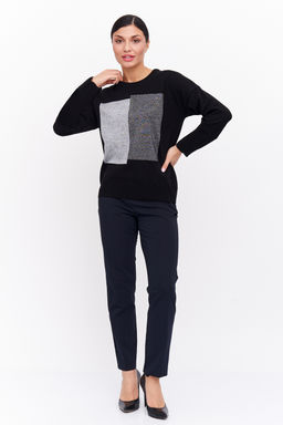 Джемпер Д 3227/черный (1410) - Текстильная мануфактура фото 4