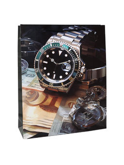 Цена за 12 шт. Пакет подарочный 26x32x9см 23 февраля / 473-2 /уп 12/960/микс/128г/м2 - Галеонтрейд фото 3