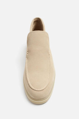 CASUAL LEATHER ANKLE BOOTS - Zara фото 7