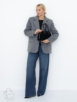 Сумка женская кожаная 88018NN black  Natale Navetta в Новосибирске