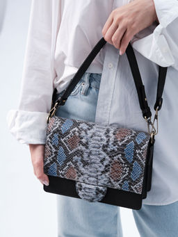 Сумка кожаная Deboro 30574 темный лес