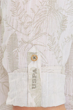 U. S. Polo Assn Мужская рубашка цвета хаки с длинным рукавом - U.s. polo assn фото 14