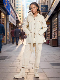 Куртка-рубашка из вельвета OD-704-1 - Tantino фото 2