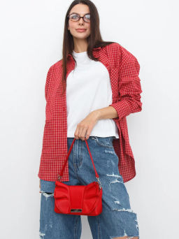 Сумка 8110 red Velina Fabbiano-Safenta