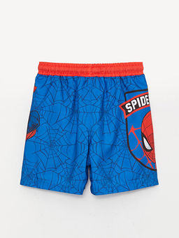 Spiderman Bask?l? H?zl? Kuruyan Erkek ?ocuk Deniz ?ortu - Waikiki фото 2