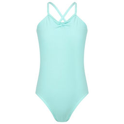 Купальник гимнастический Grace Dance, на тонких бретелях, р. 40, цвет ментол  фото 3