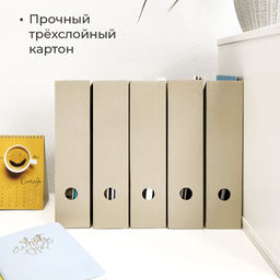 VAL BG-16VP Лотки для бумаг верт., 29.5*23.5*7 см, набор 16 шт., цвет бежевый, шт