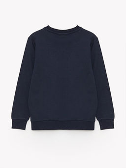 Bisiklet Yaka Fenerbah?e Bask?l? Uzun Kollu Erkek ?ocuk Sweatshirt - Waikiki фото 2