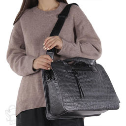 Сумка женская 593459 silver Velina Fabbiano-Safenta/30 фото 2