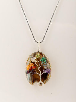 Украшение подвеска на цепочке Дерево №004/1 - Ганг фото 2