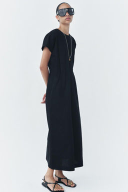 ZW COLLECTION PLEATED MIDI DRESS - Zara фото 22
