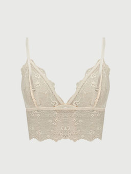 Balensiz Dolgusuz Dantelli Fantezi Bralet