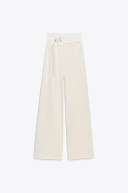 BELTED TROUSERS - Zara фото 5