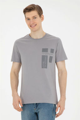 Мужская темно-серая футболка