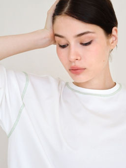 MY Футболка жен. over fit plus ФБ030