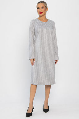 Платье трикотажное Лаурель (светло-серое) П14248-25М - Lt collection фото 5