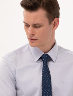 Gri Slim Fit Uzun Kollu Klasik G_mlek - Pierre cardin фото 2