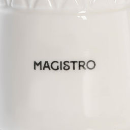 Набор для специй Magistro Argos, 2 предмета: солонка, перечница, 90 мл, 6×8 см, фарфор, белый