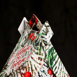 Подарочная коробка Зимний , Скворечник БОЛЬШОЙ, 17 x 9x 21,3 см - Simaland фото 5