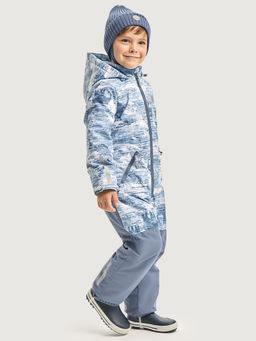 Комбинезон 8м1326 деним/серый