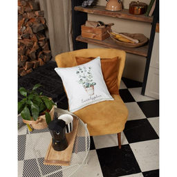 Наволочка декоративная Этель Eucalyptus (вид 2), 48 х 48 см, 100% хлопок  фото 7