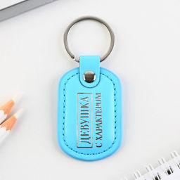 Брелок Девушка с характером, кожзам., 4 х 9 см - Micio фото 2