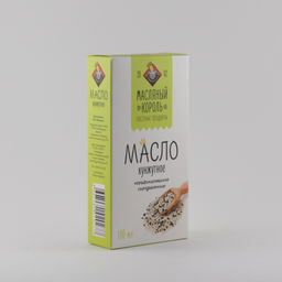 Масло кунжутное нерафинированное Масляный король 0,1л  фото 8