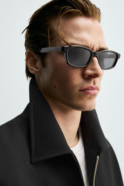 CAZADORA RELAXED FIT CONFORT / Negro - Zara фото 5