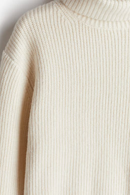 Jersey de cuello alto en punto de canale - H&m фото 7