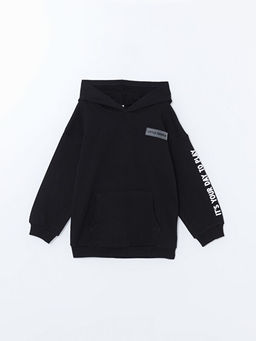 Kap??onlu Erkek ?ocuk Sweatshirt