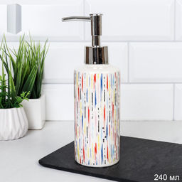 Дозатор для жидкого мыла 240 мл / 20800-1LP /уп 60/